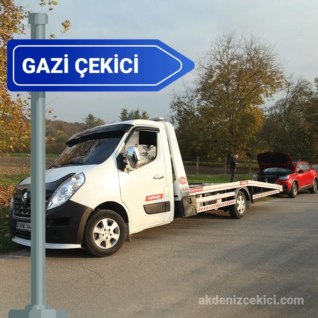 Gazi Mahallesi Kurtarıcı – Mersin Merkezde 7/24 Oto Kurtarma